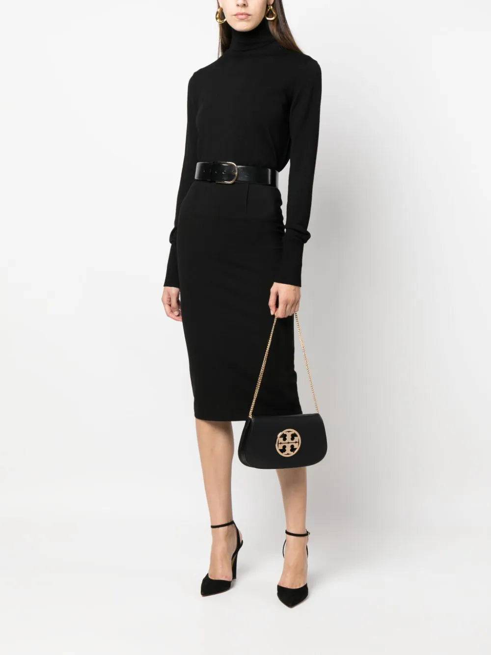 Tory Burch Logo-plaque Shoulder Bag