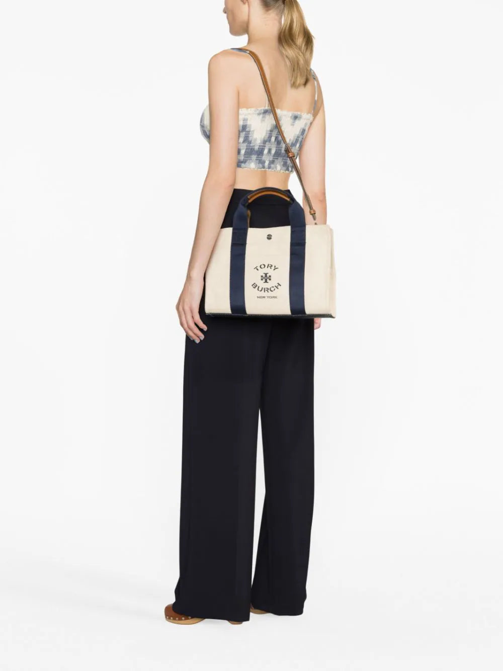 Tory Burch Logo Small Tote Bag