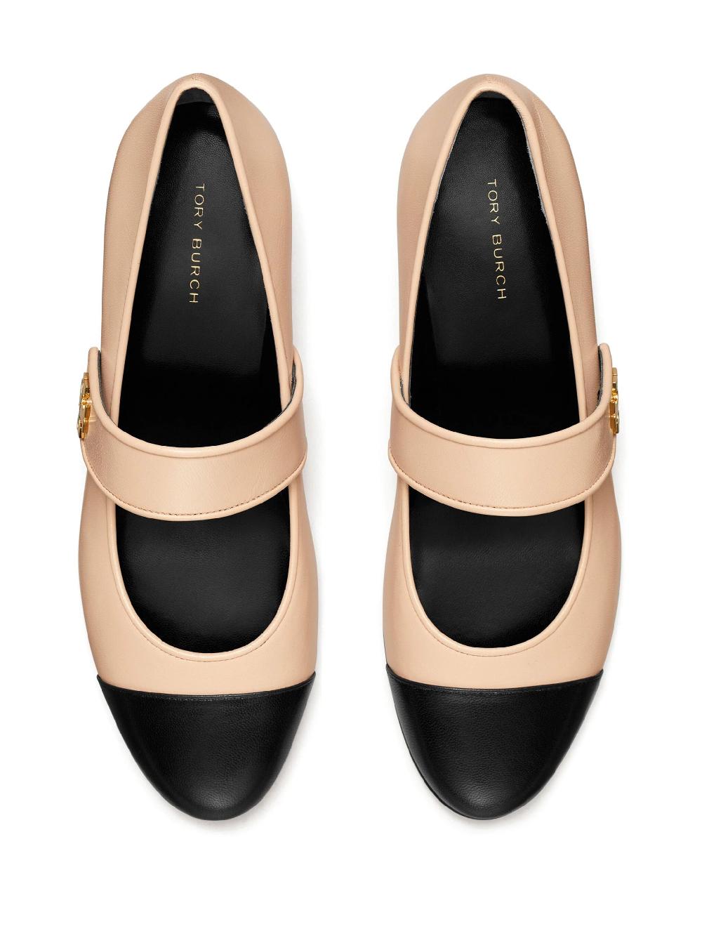 Tory Burch Mary Jane With Contrasting Toe And Heel