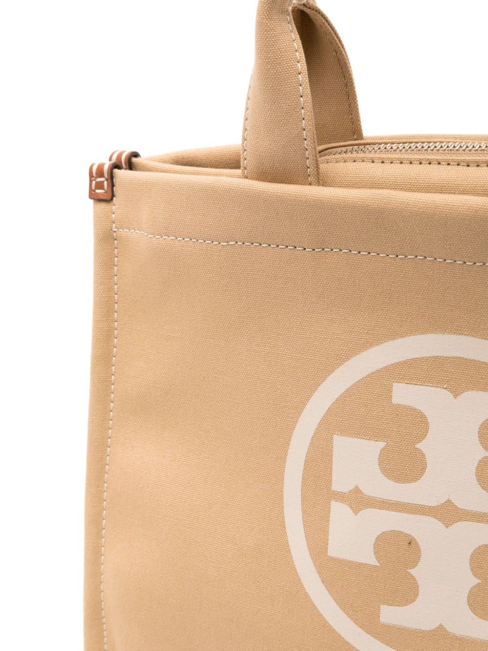 Tory Burch Small Ella Canvas Tote Bag