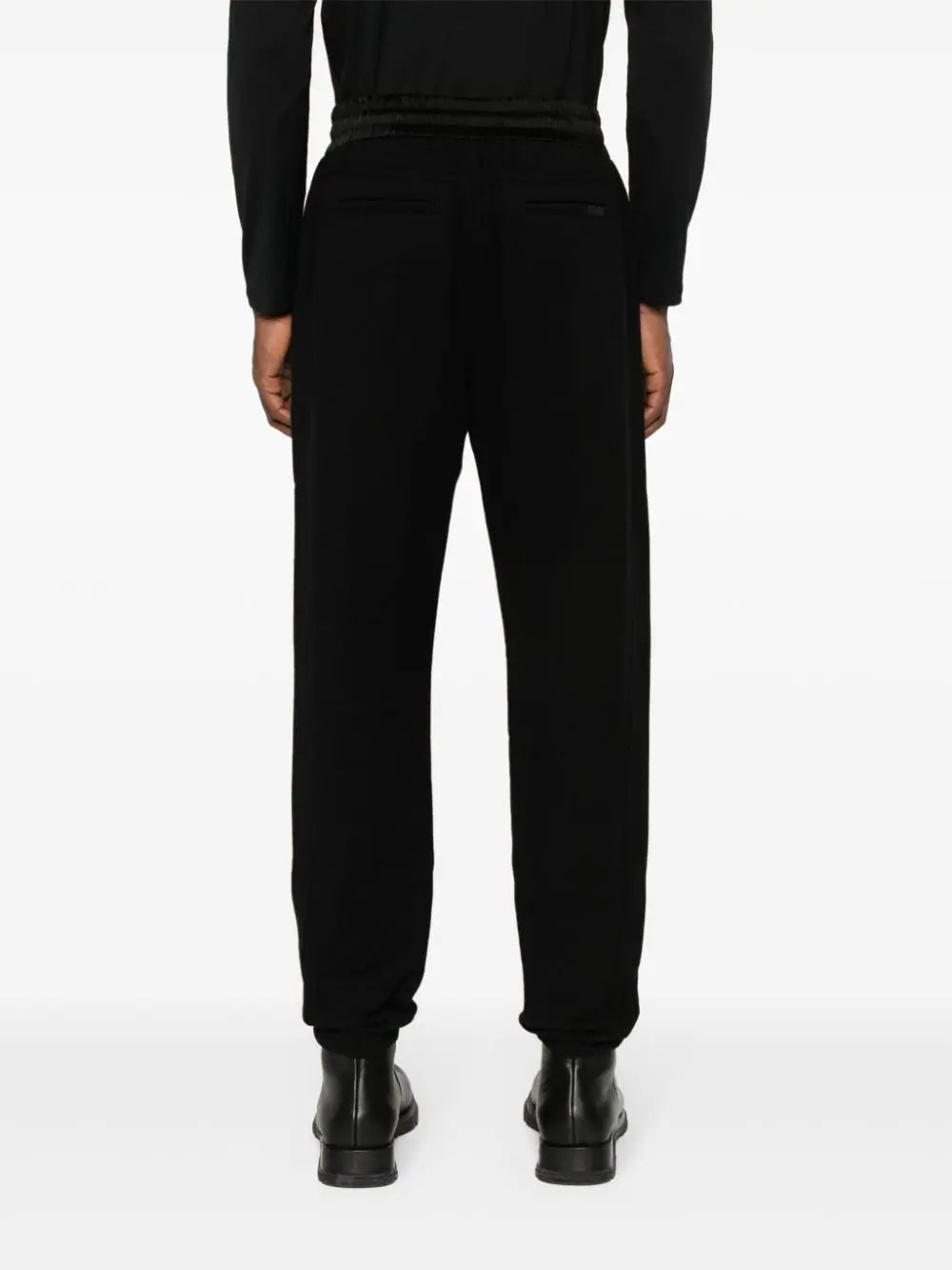 Saint Laurent Tracksuit-style Trousers In Brushed Fabric