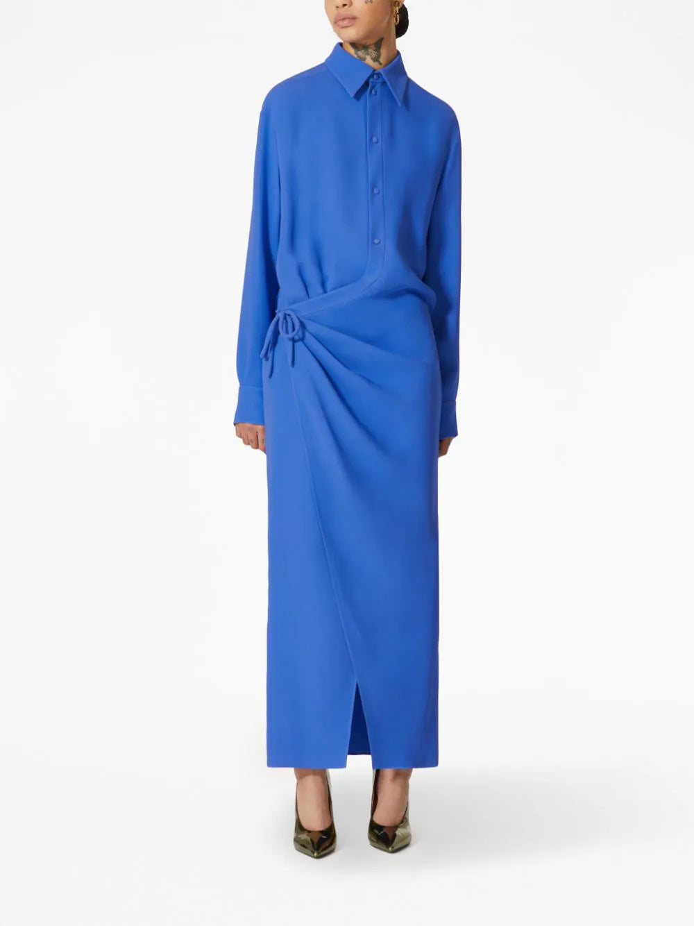 Valentino Garavani Valentino Cady Couture Shirt Dress