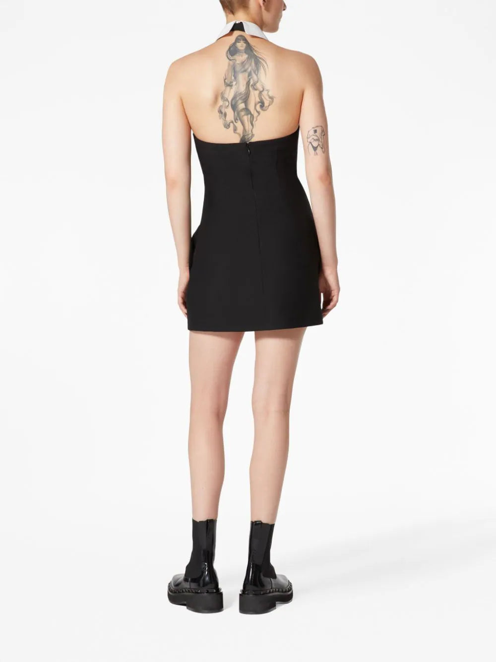 Valentino Garavani Valentino Crepe Couture Short Dress