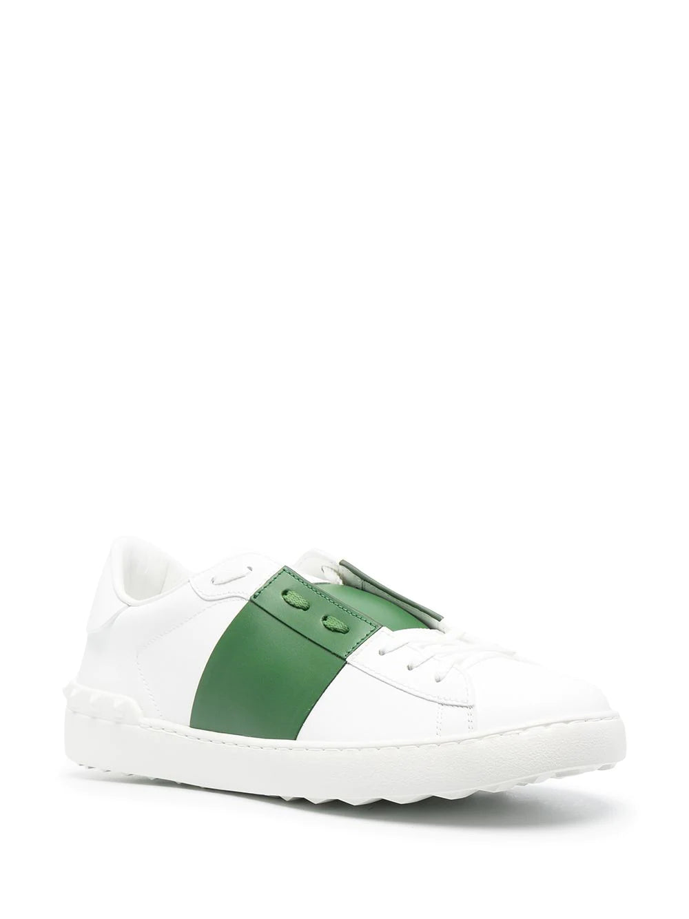 Valentino Garavani Calf Leather Open Sneakers