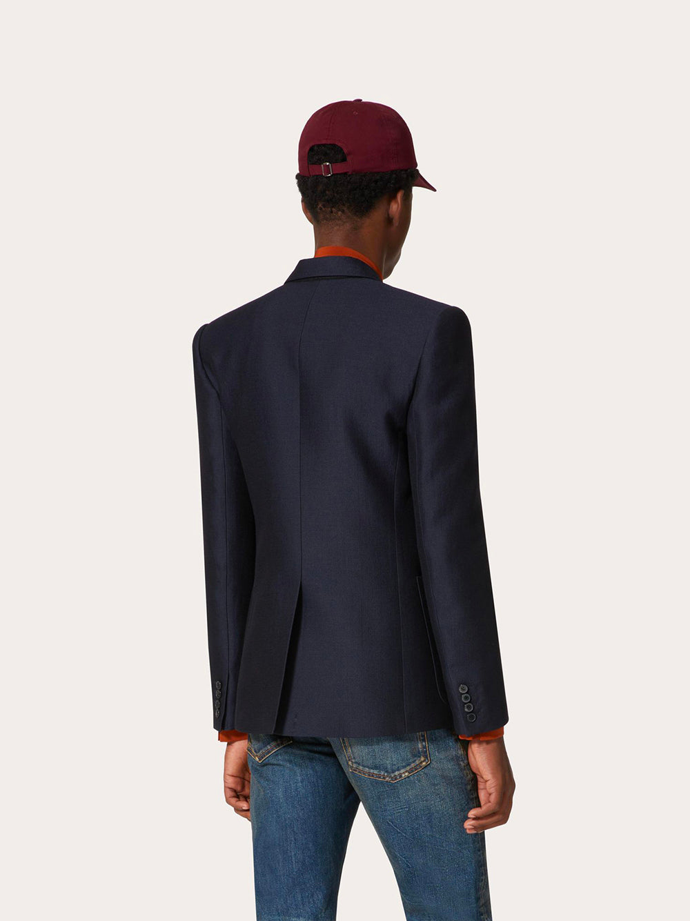 Valentino Garavani Jacket With Rubberised V Detail