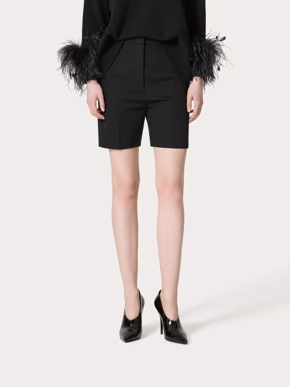 Valentino Garavani Le Noir Bermuda Shorts