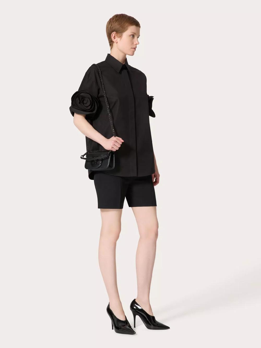 Valentino Garavani Le Noir Popeline Shirt