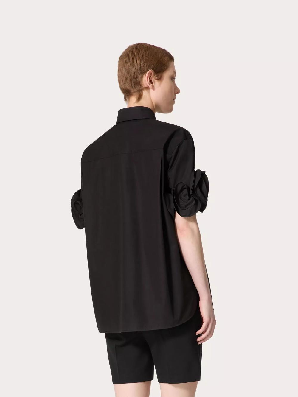 Valentino Garavani Le Noir Popeline Shirt
