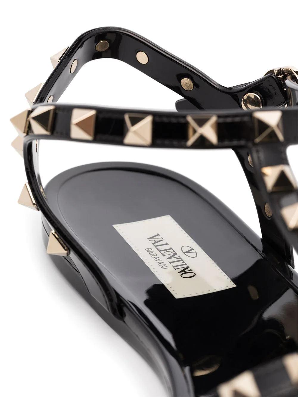 Valentino Garavani Rockstud Flat Sandals