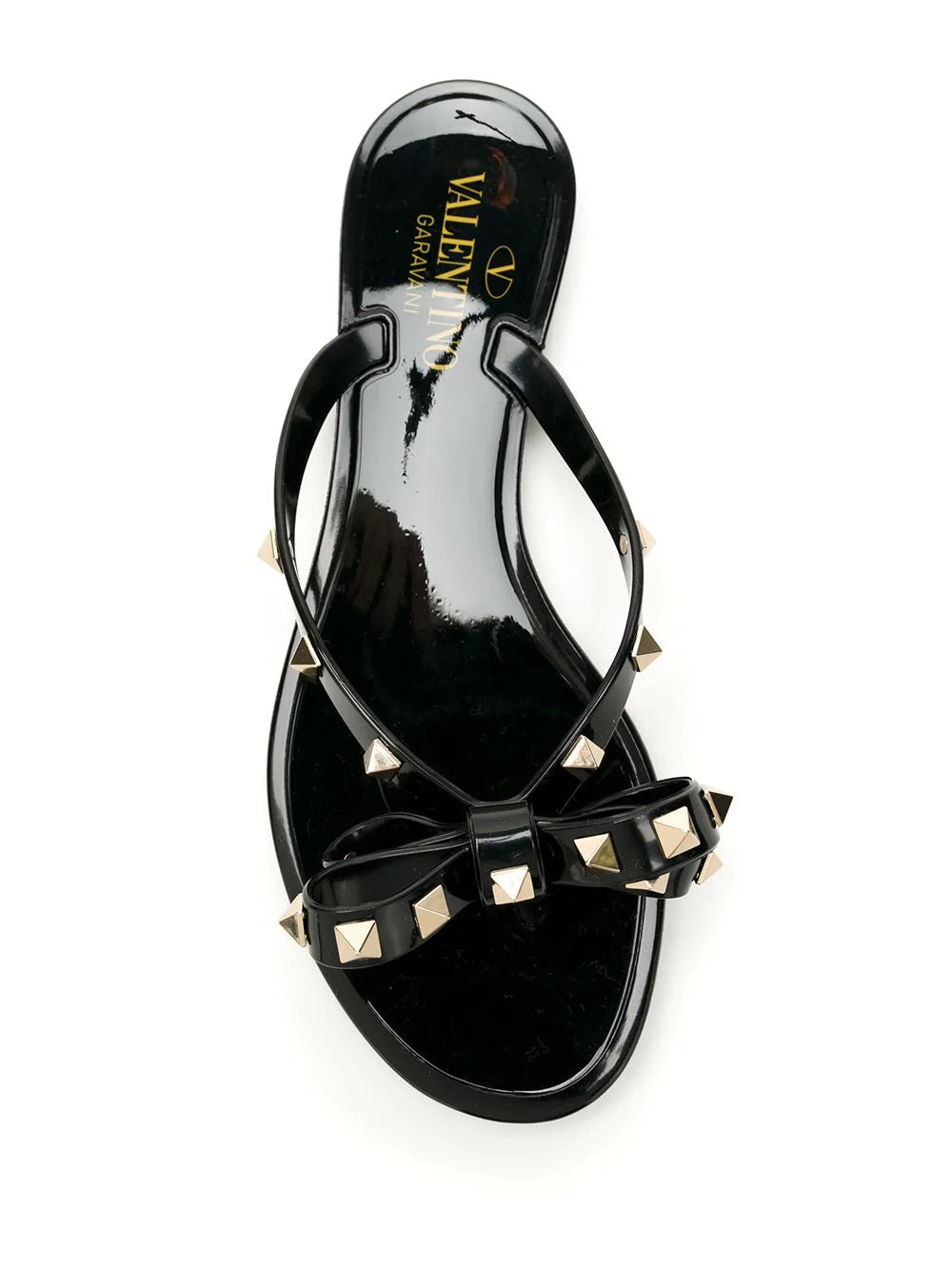 Valentino Garavani Rockstud Rubber Thong