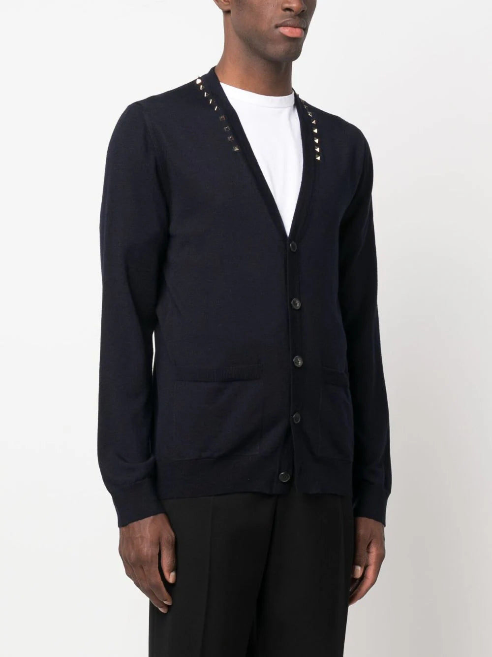 Valentino Garavani Rockstud Untitled Cardigan