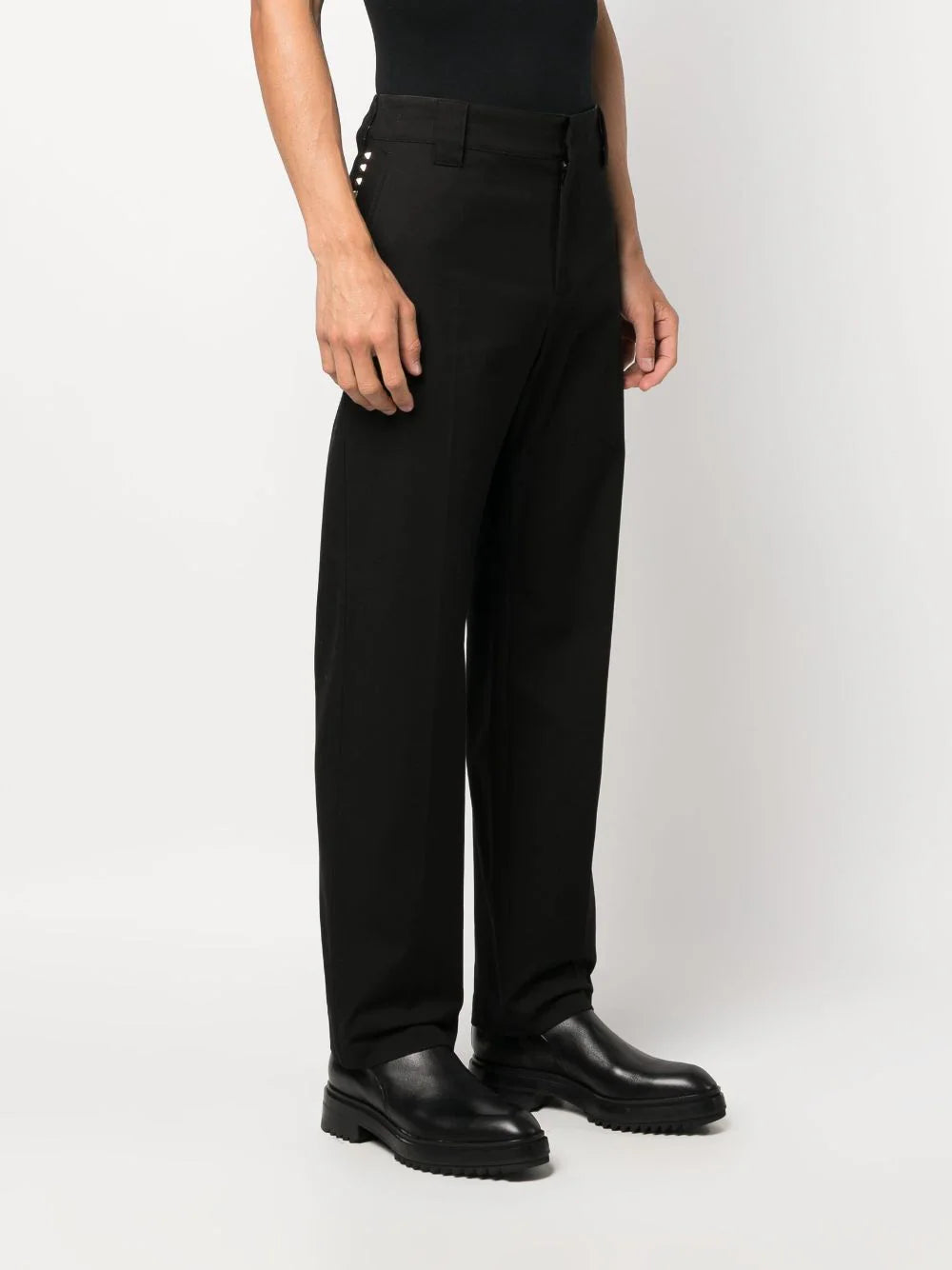 Valentino Garavani Trousers With Untitled Studs