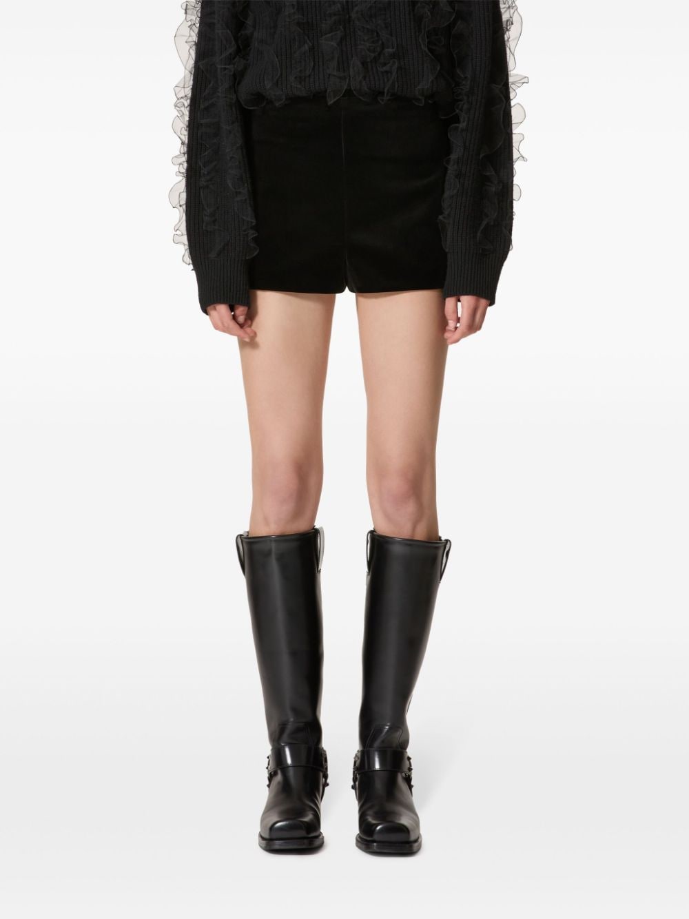 Valentino Garavani Velvet Shorts