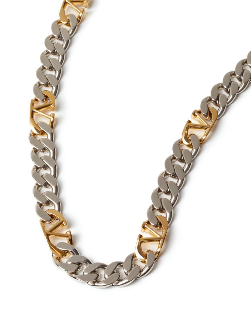 Valentino Garavani Vlogo Chain Necklace