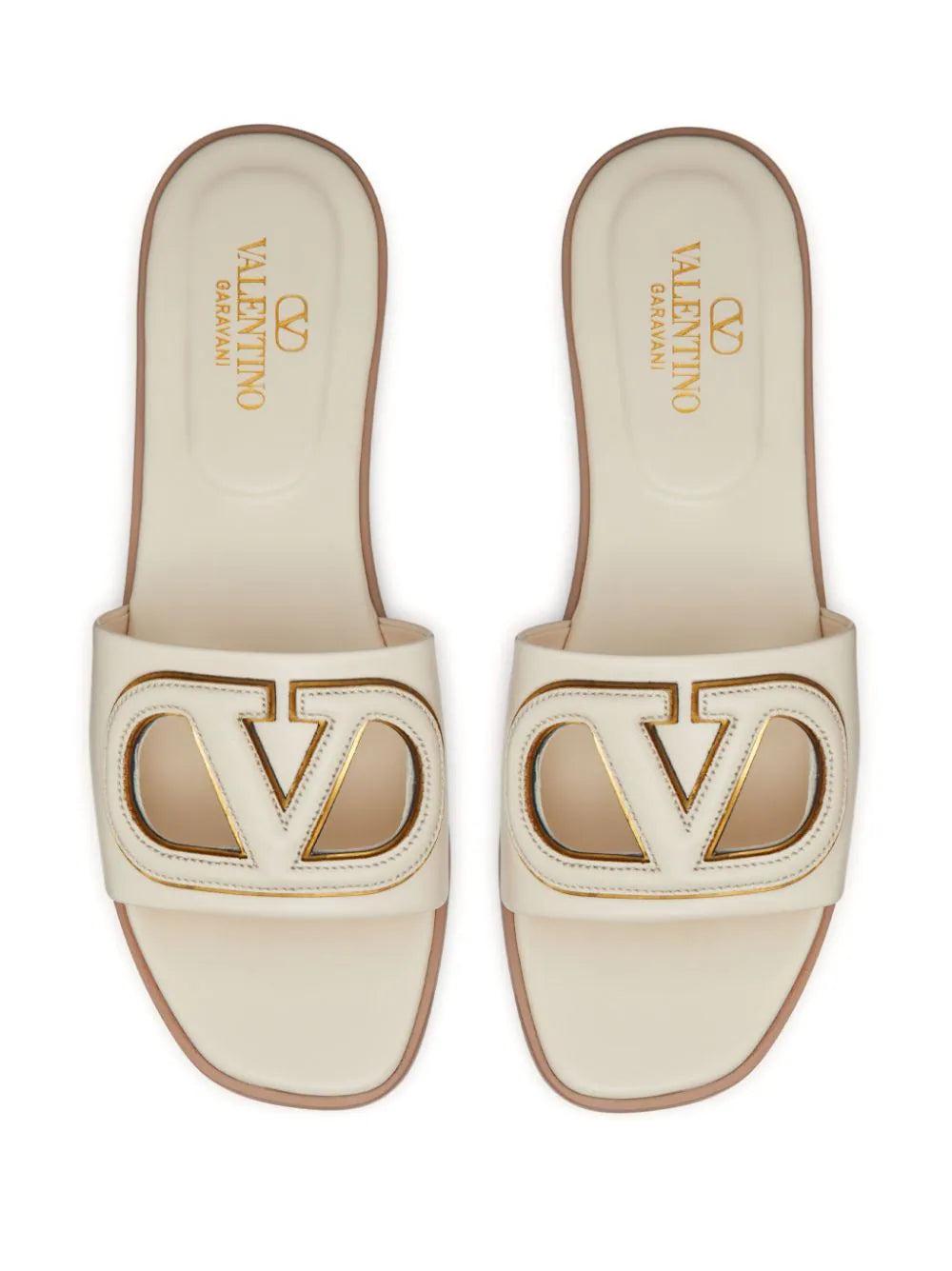 Valentino Garavani Vlogo Cut-out Slides