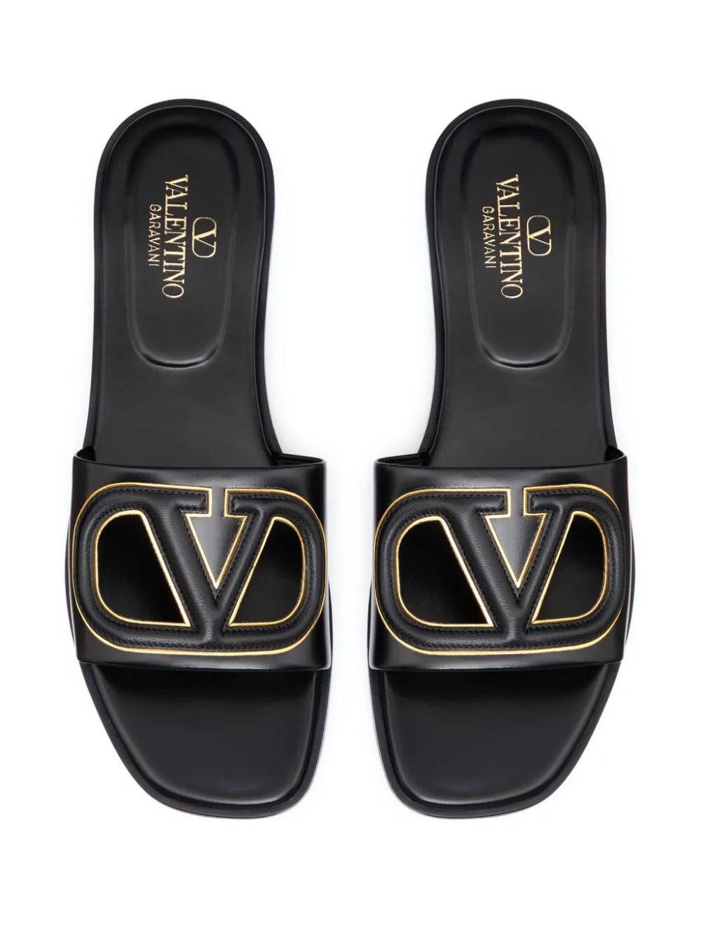 Valentino Garavani Vlogo Cut-out Slides