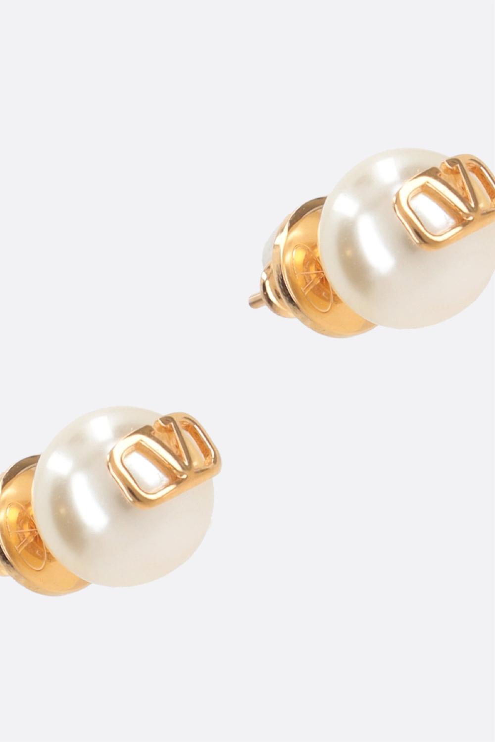 Valentino Garavani Vlogo Signature Earrings
