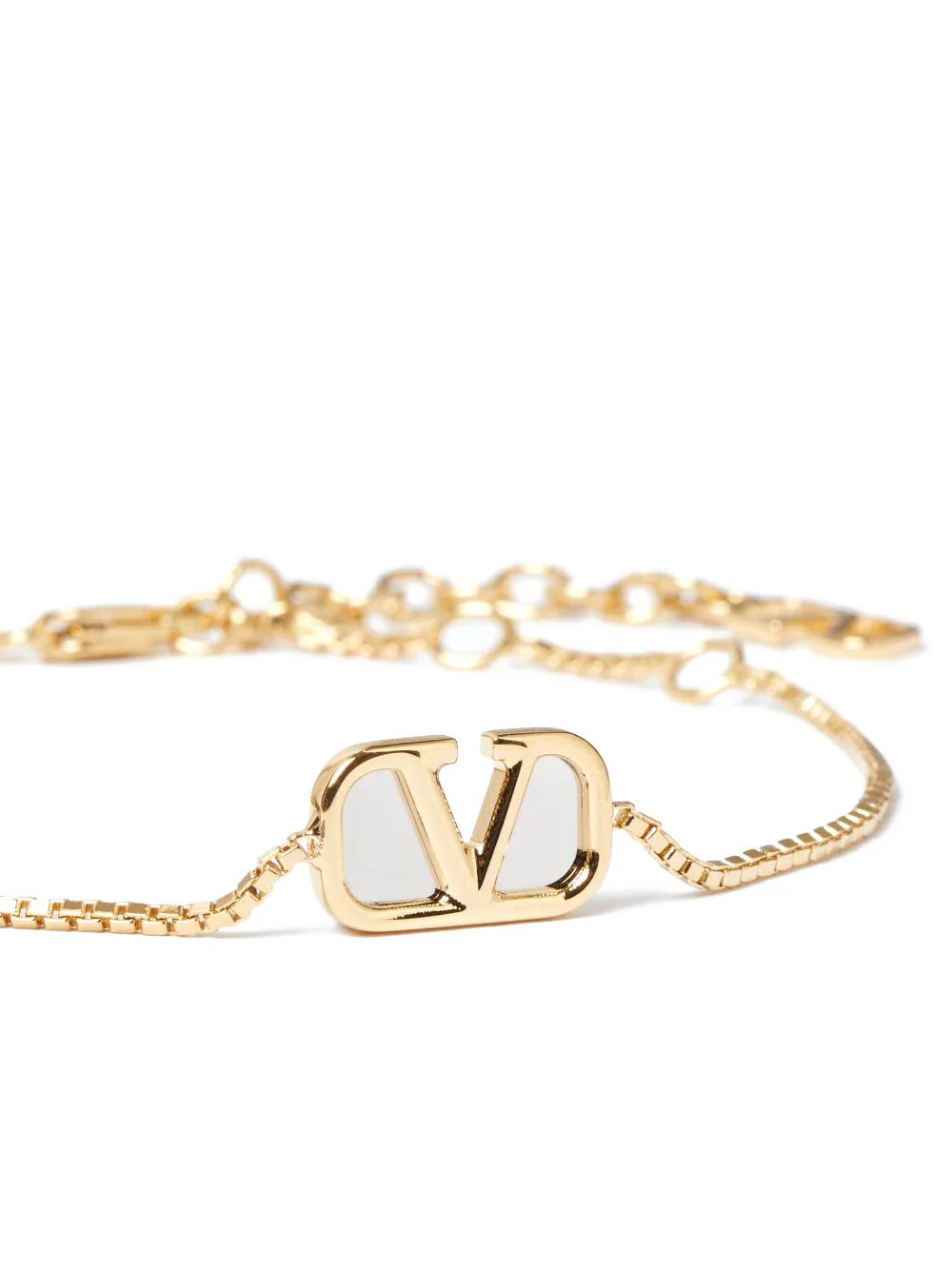 Valentino Garavani Vlogo Signature Metal Bracelet