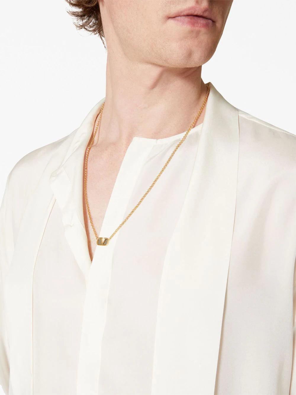 Valentino Garavani Vlogo Signature Necklace