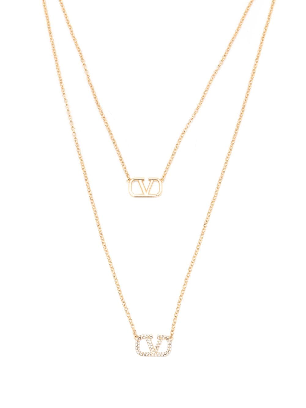 Valentino Garavani Vlogo Signature Necklace