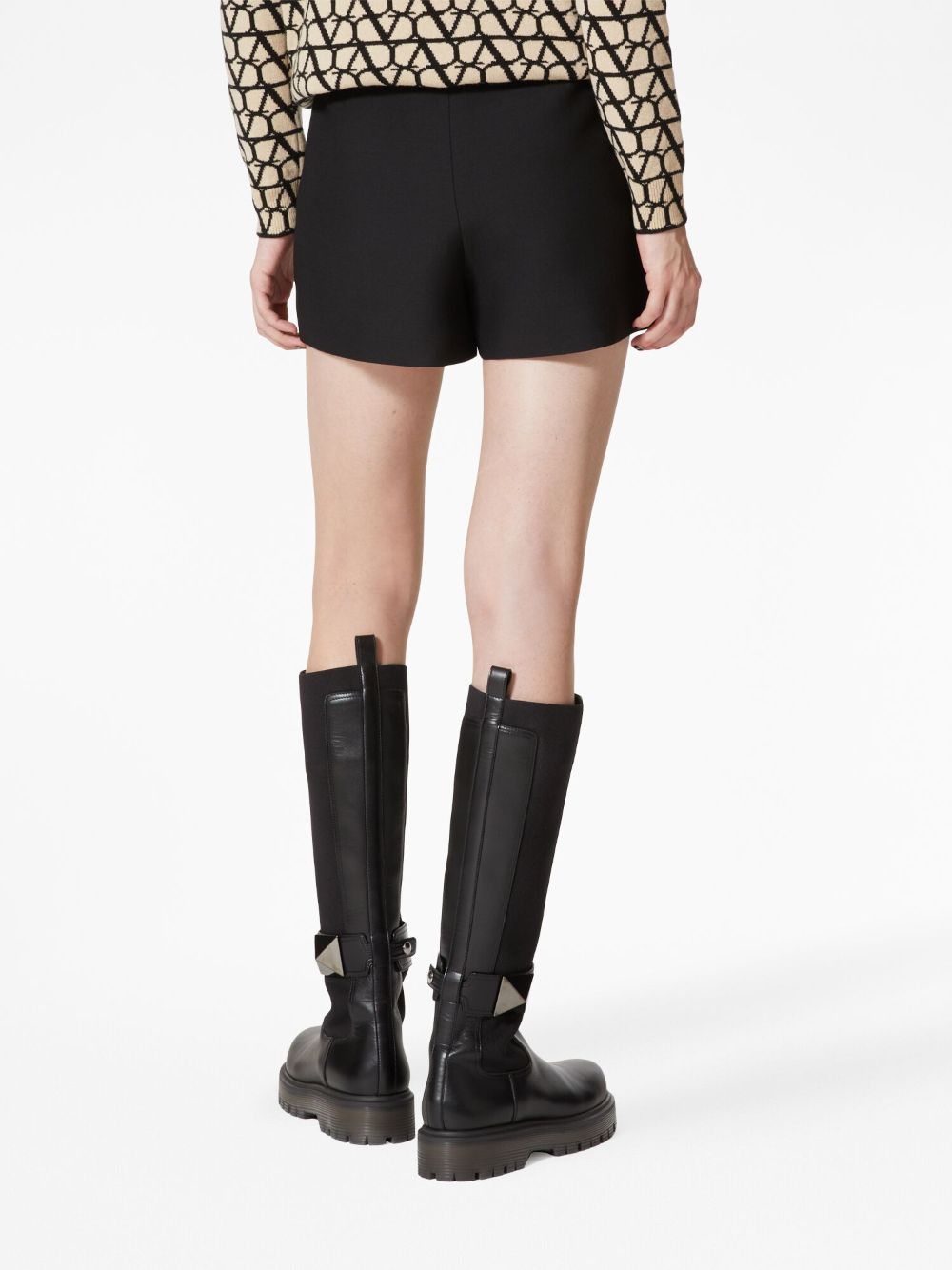 Valentino Garavani Valentino Shorts In Crepe Couture