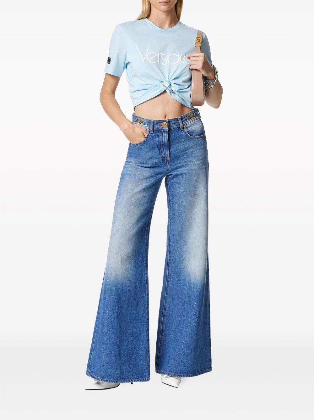 VERSACE 1978 Re-edition Logo Short T-shirt