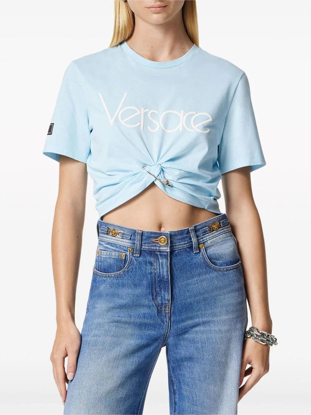 VERSACE 1978 Re-edition Logo Short T-shirt