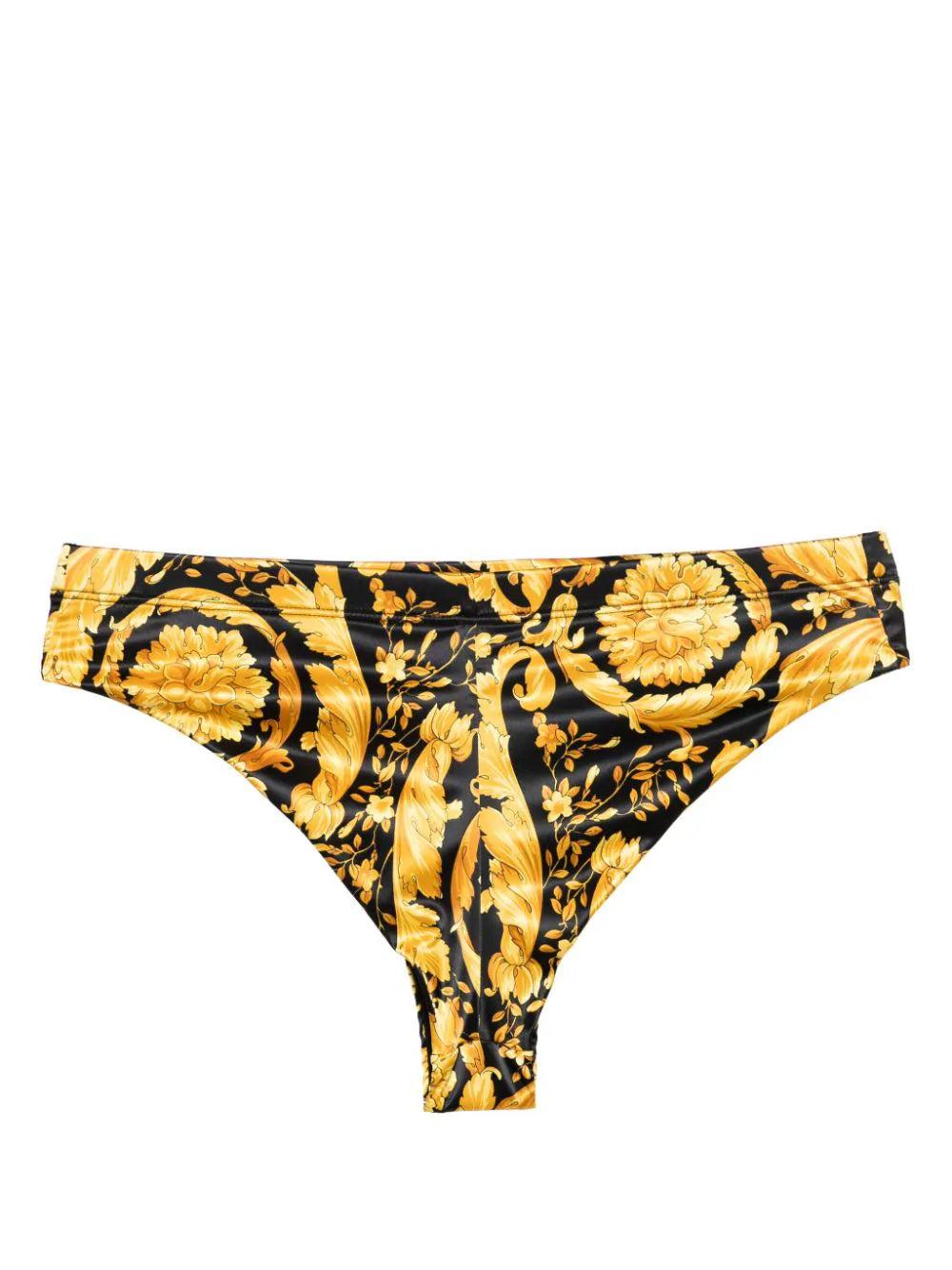 VERSACE Barocco Print Stretch Satin Briefs