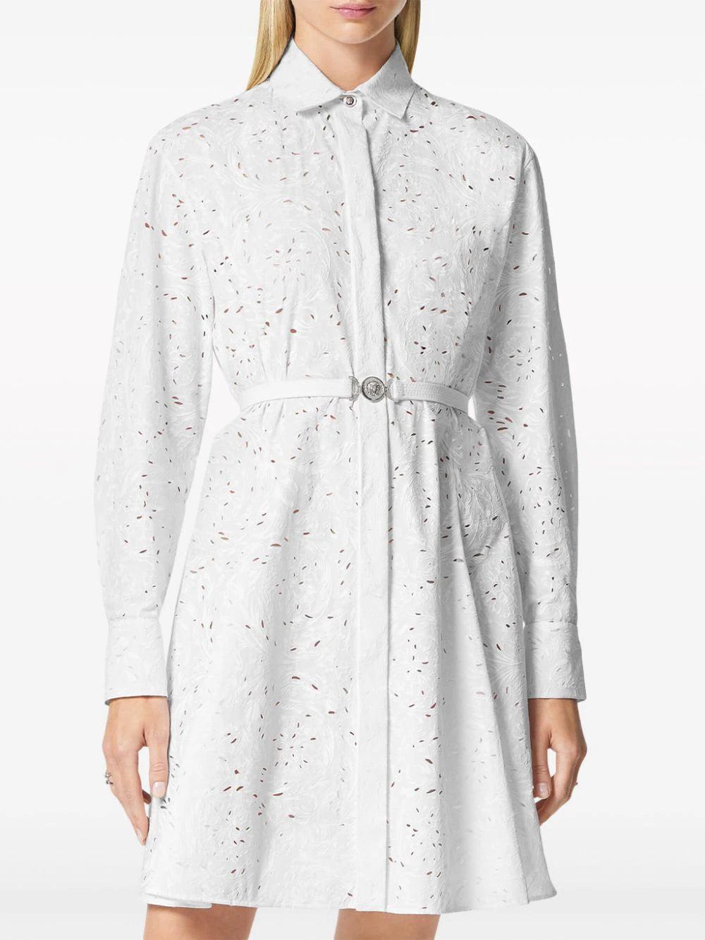 VERSACE Barocco Sangallo Shirt Dress