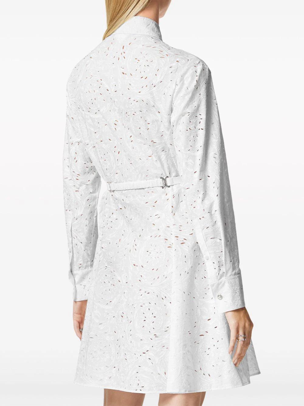 VERSACE Barocco Sangallo Shirt Dress