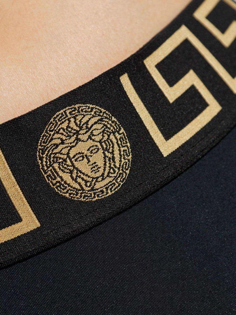 VERSACE Bikini Bottoms With Logo Band