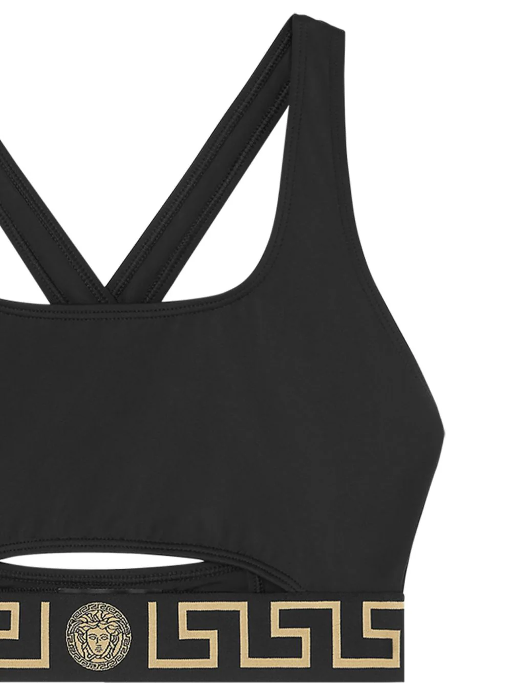 VERSACE Bikini Top With Greca Border