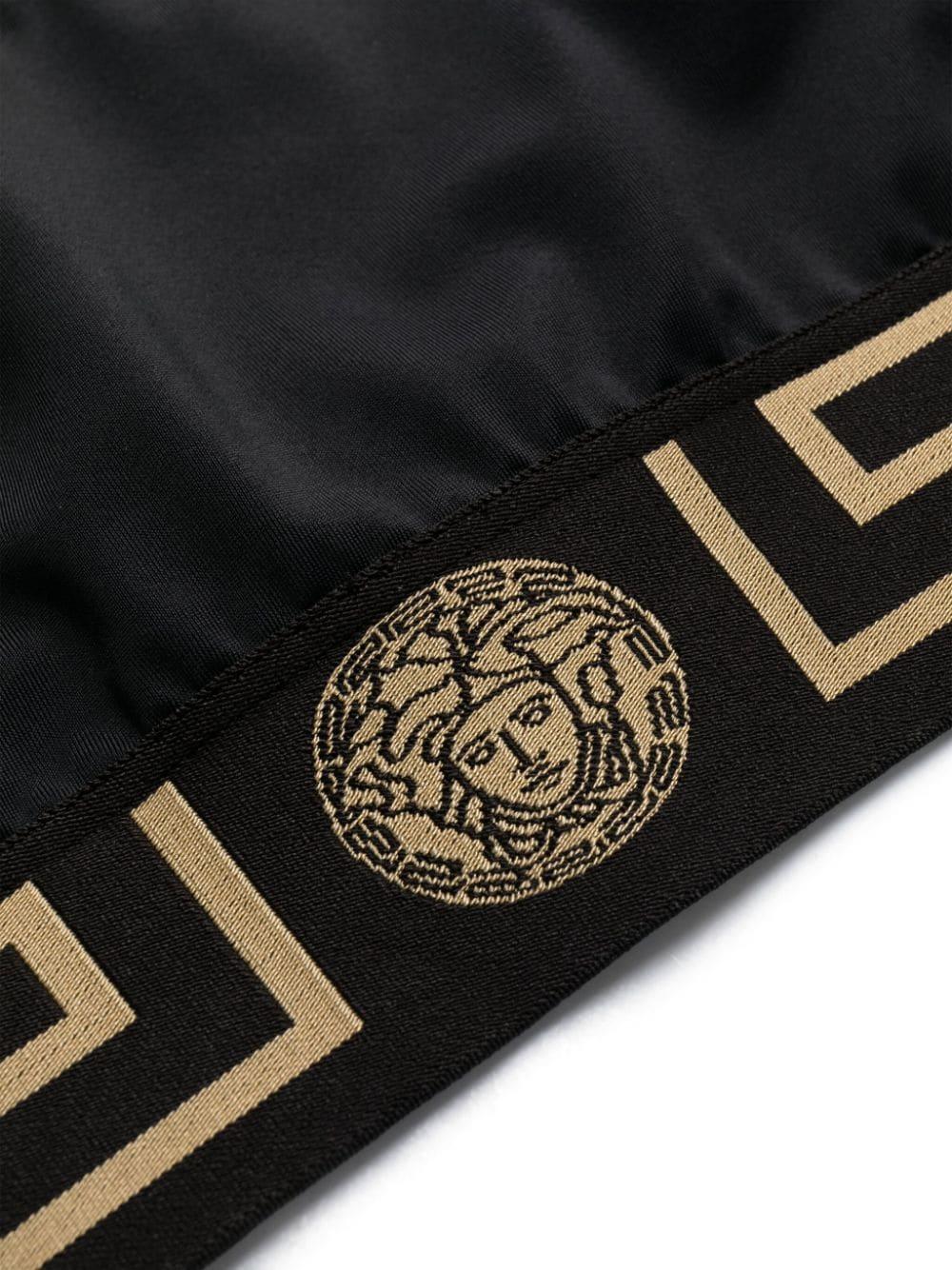 VERSACE Bikini Top With Greca Border