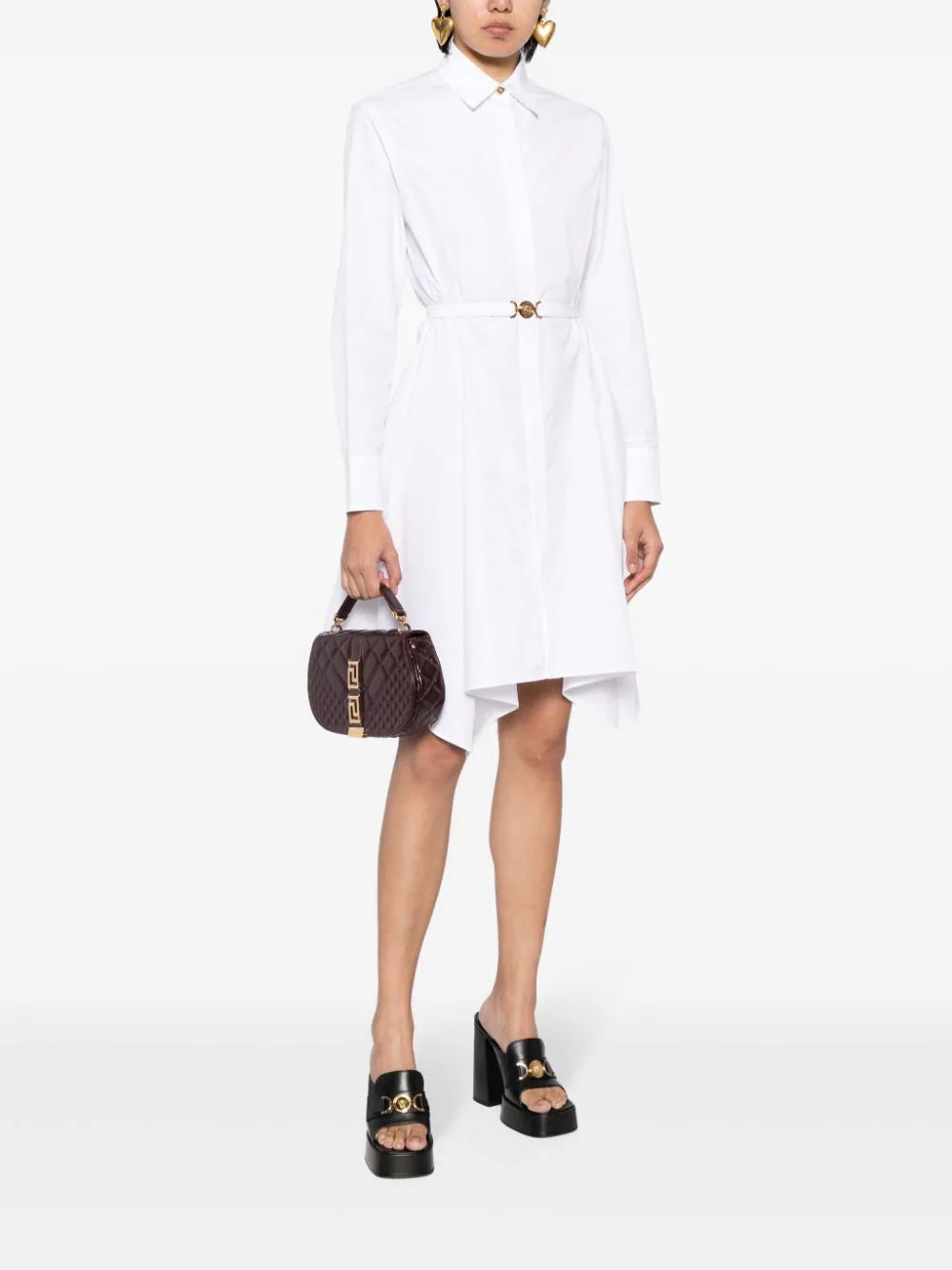 VERSACE Chemisier Midi Medusa '95