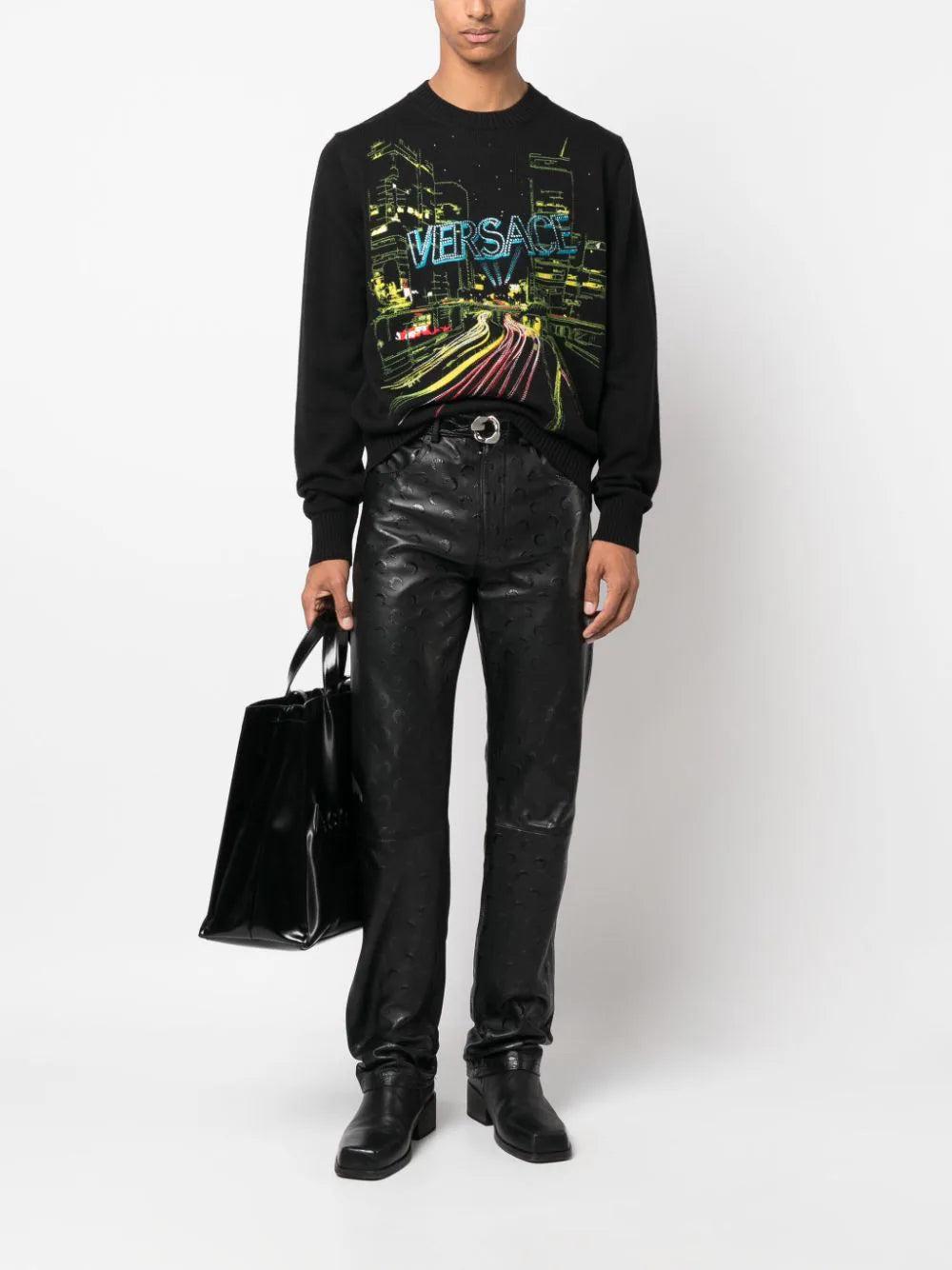 VERSACE City Lights Sweater