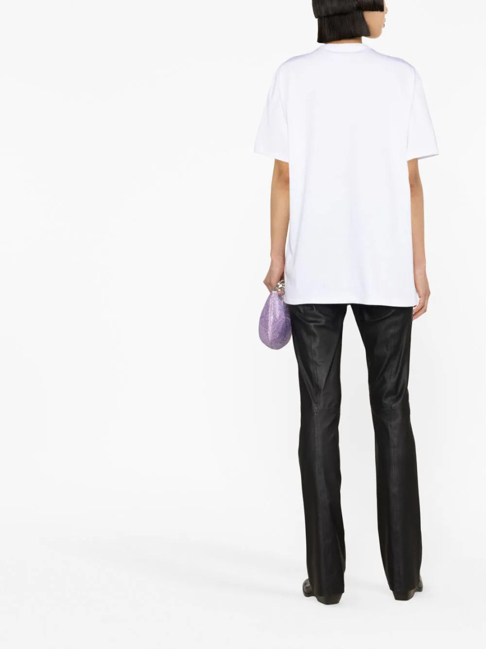 VERSACE Embroidered Logo T-shirt