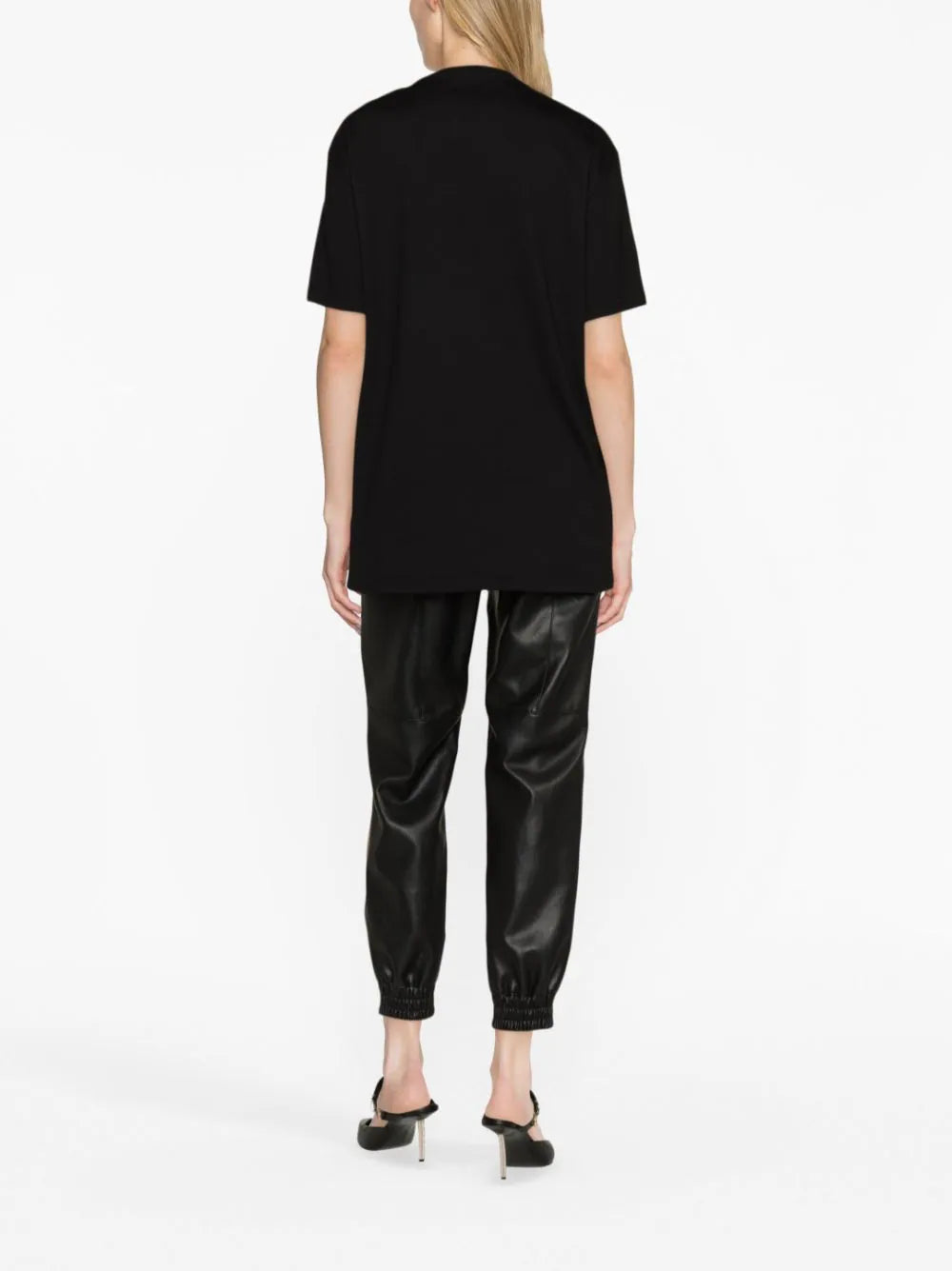 VERSACE Embroidered Logo T-shirt