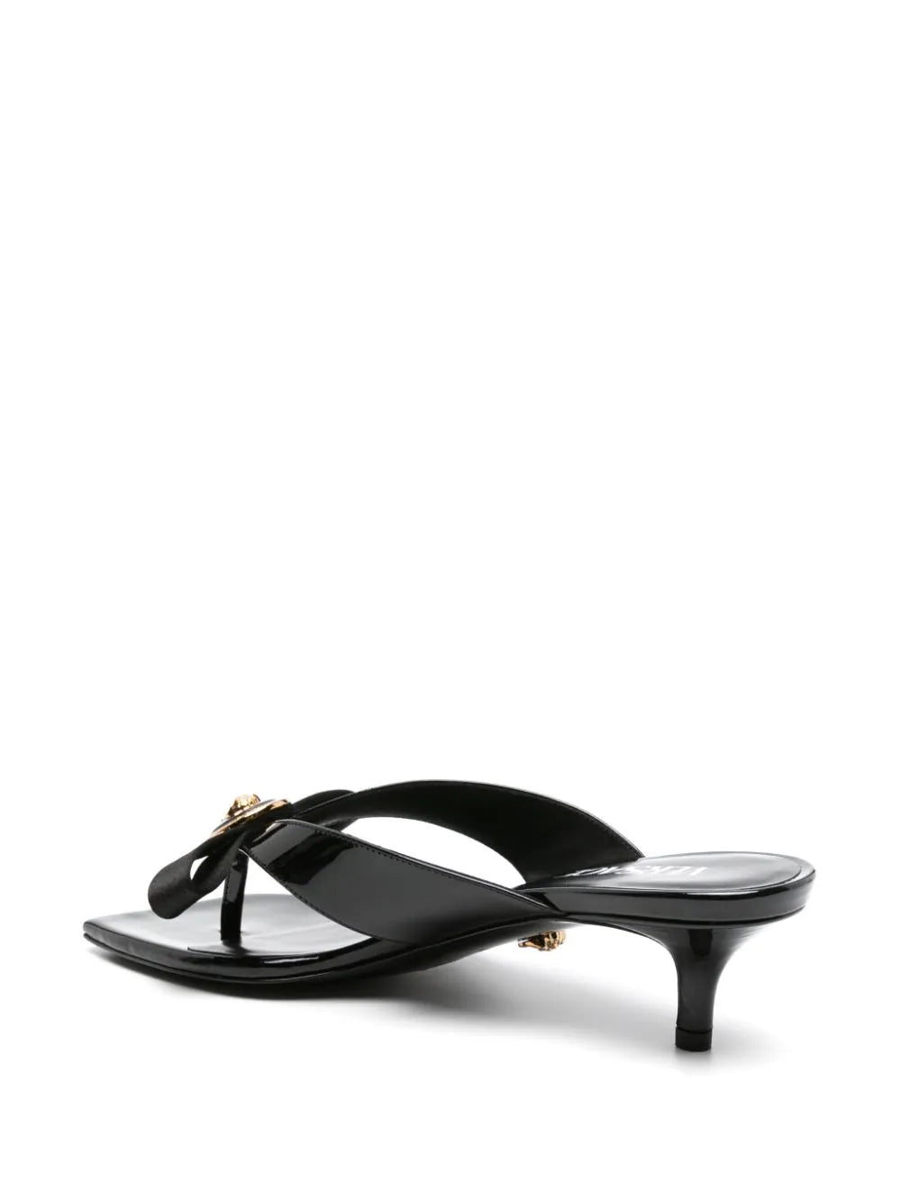 VERSACE Gianni Ribbon Low Mules
