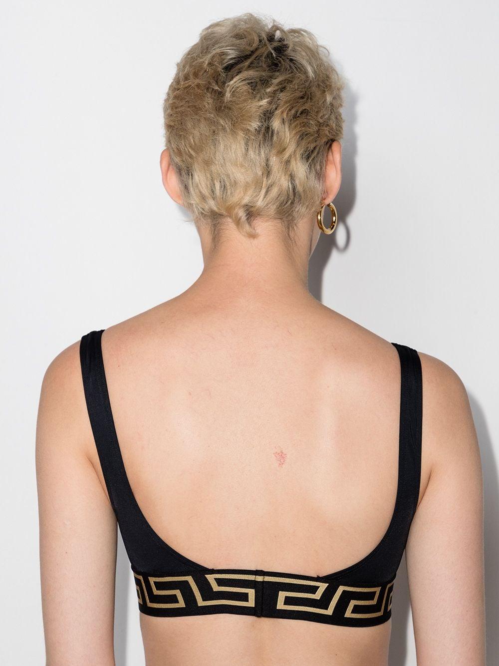 VERSACE Greca Bikini Top