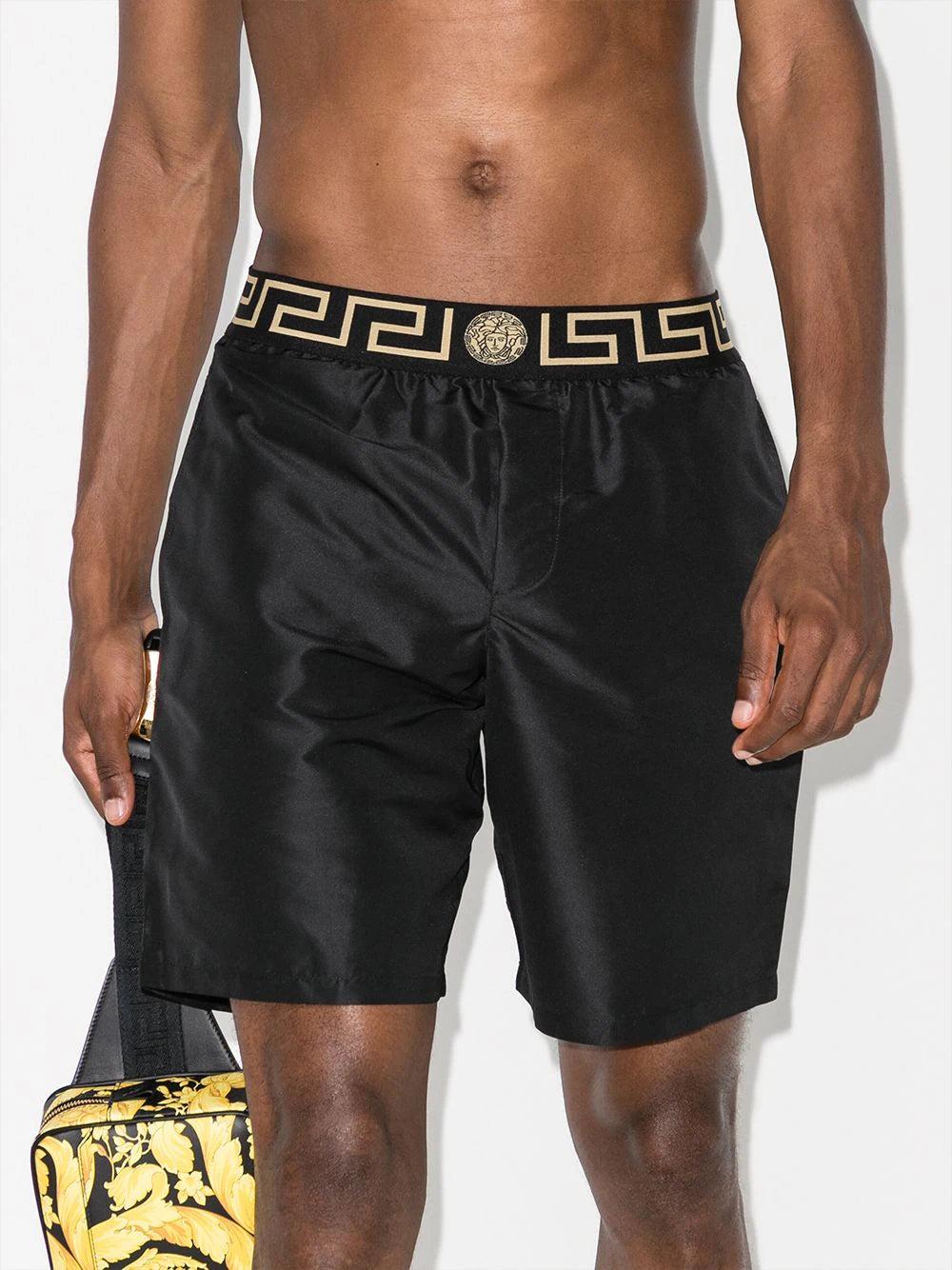 VERSACE Greca Border Beach Shorts