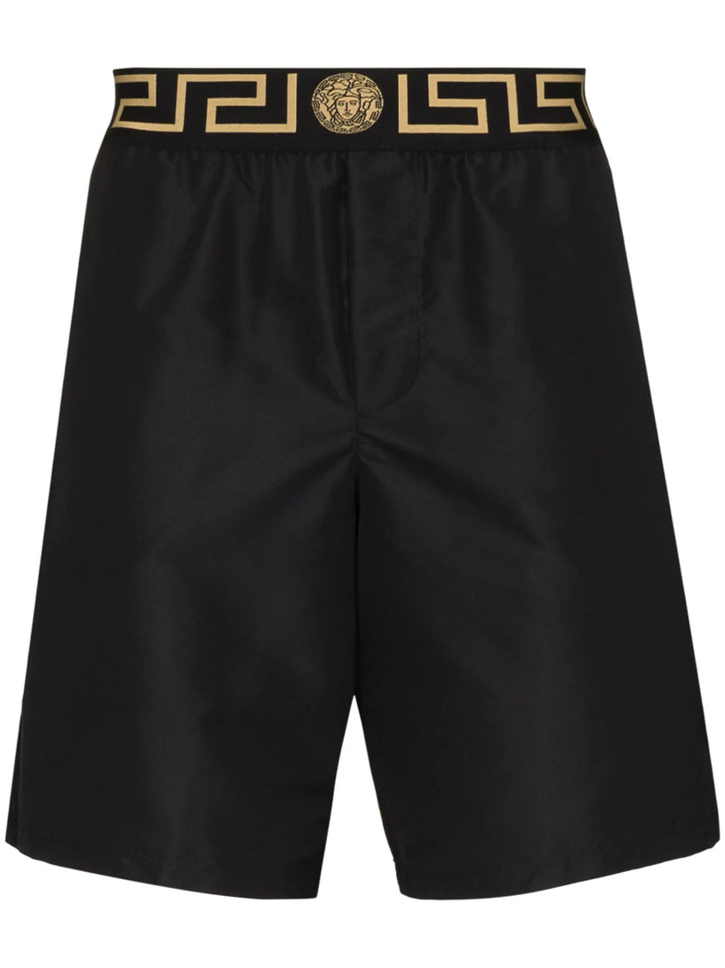 VERSACE Greca border beach shorts