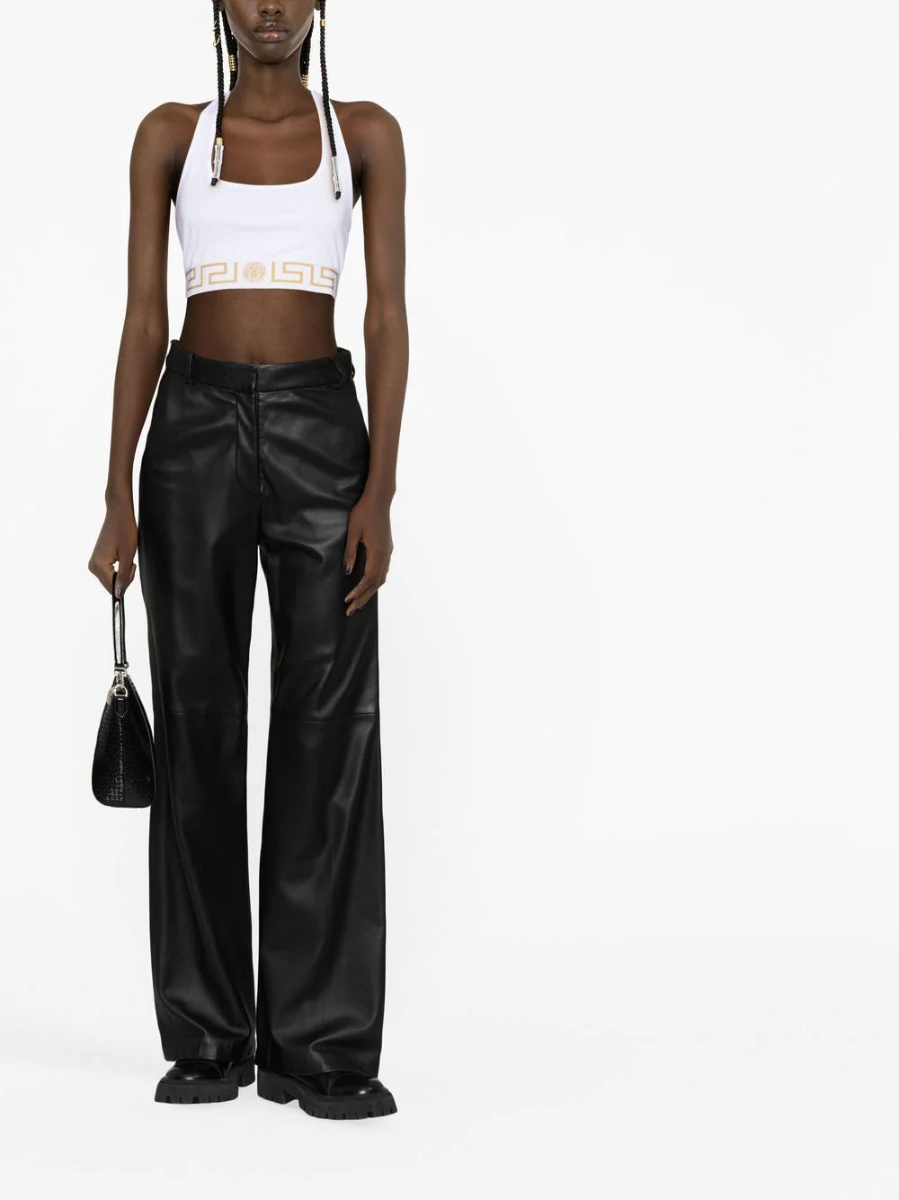 VERSACE Greca Border Bralette