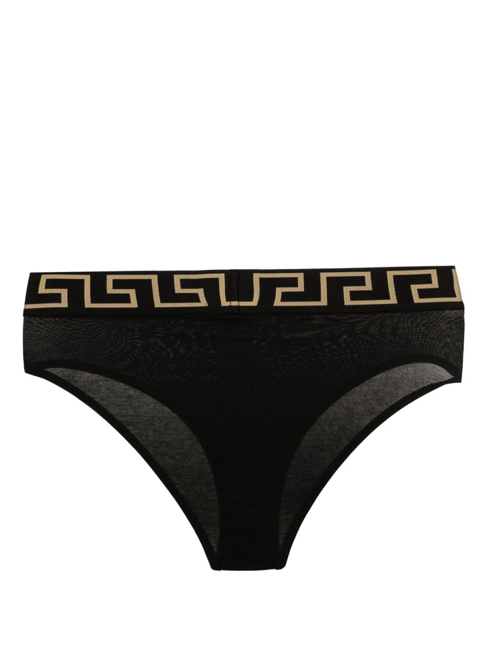 VERSACE Greca Border High Leg Briefs