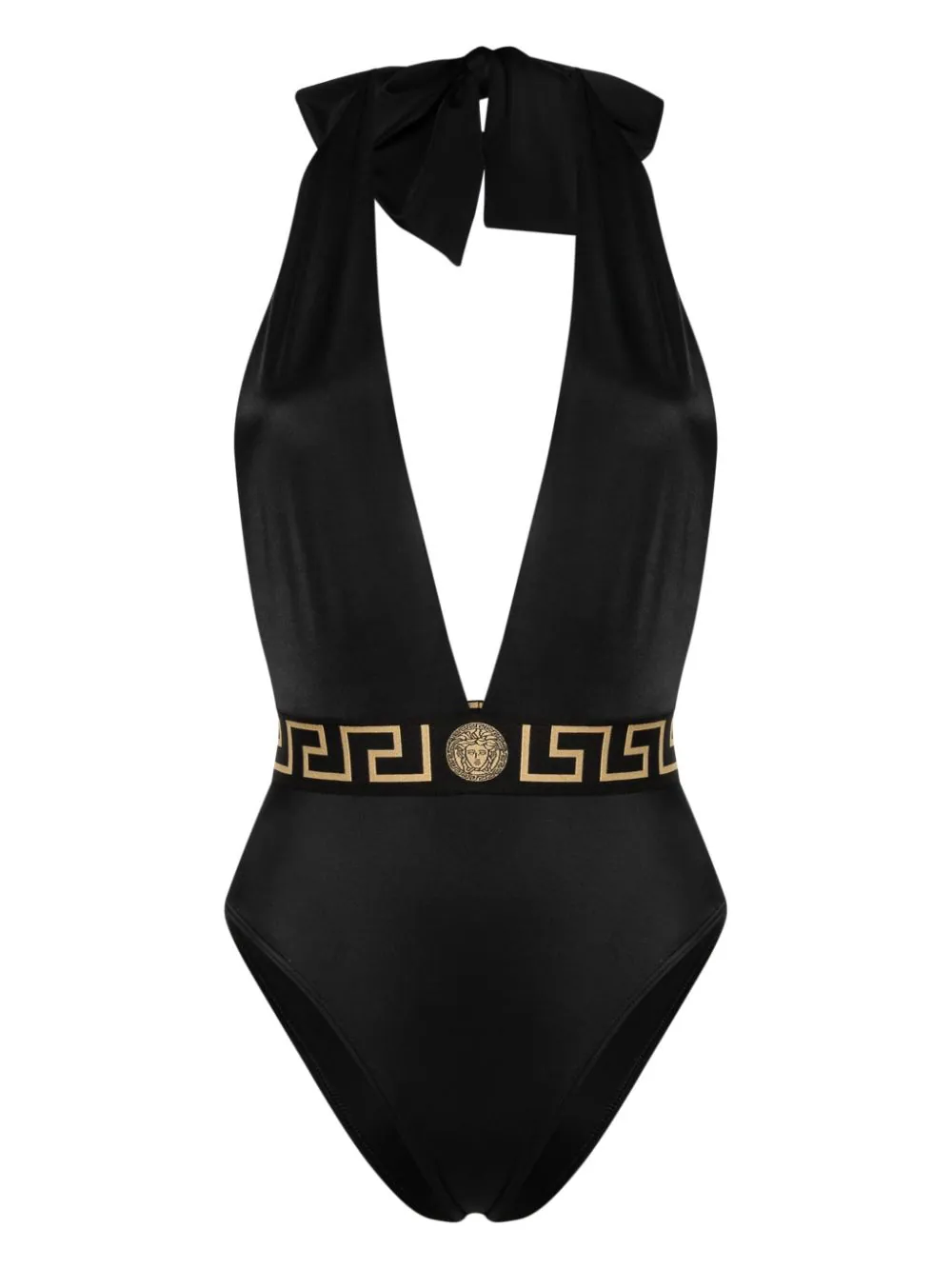 VERSACE Greca Border One-piece Swimsuit