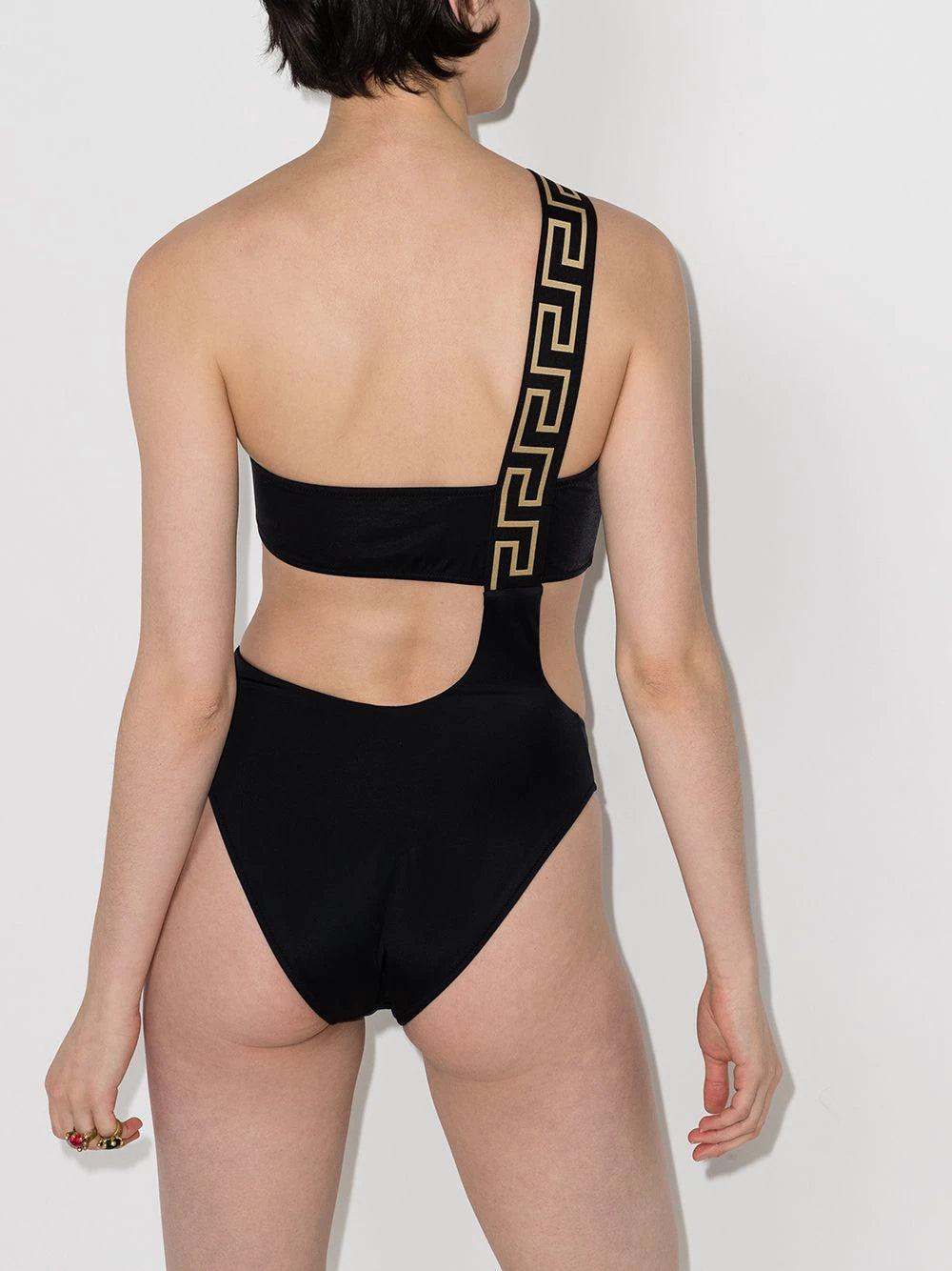 VERSACE Greca Border One-piece Swimsuit