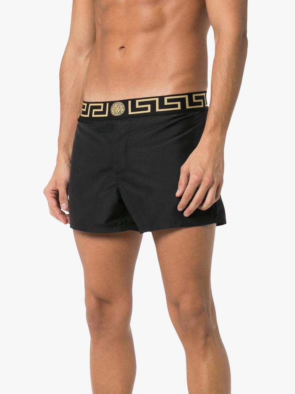 VERSACE Greca Border Swim Shorts
