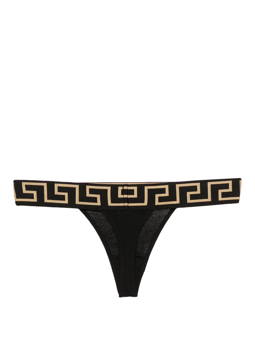 VERSACE Greca Border Thong