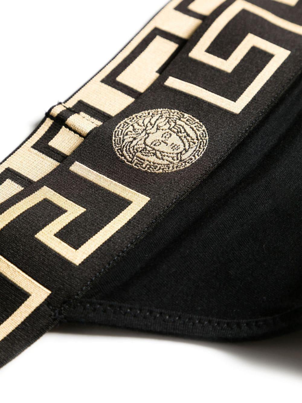 VERSACE Greca Border Thong