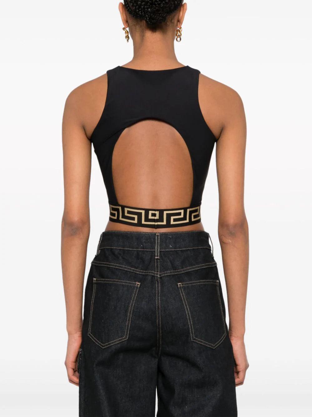 VERSACE Greca Bralette Top