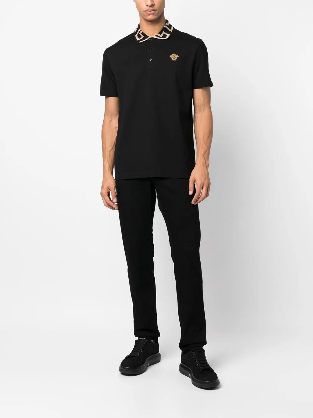 VERSACE Greca Polo Shirt